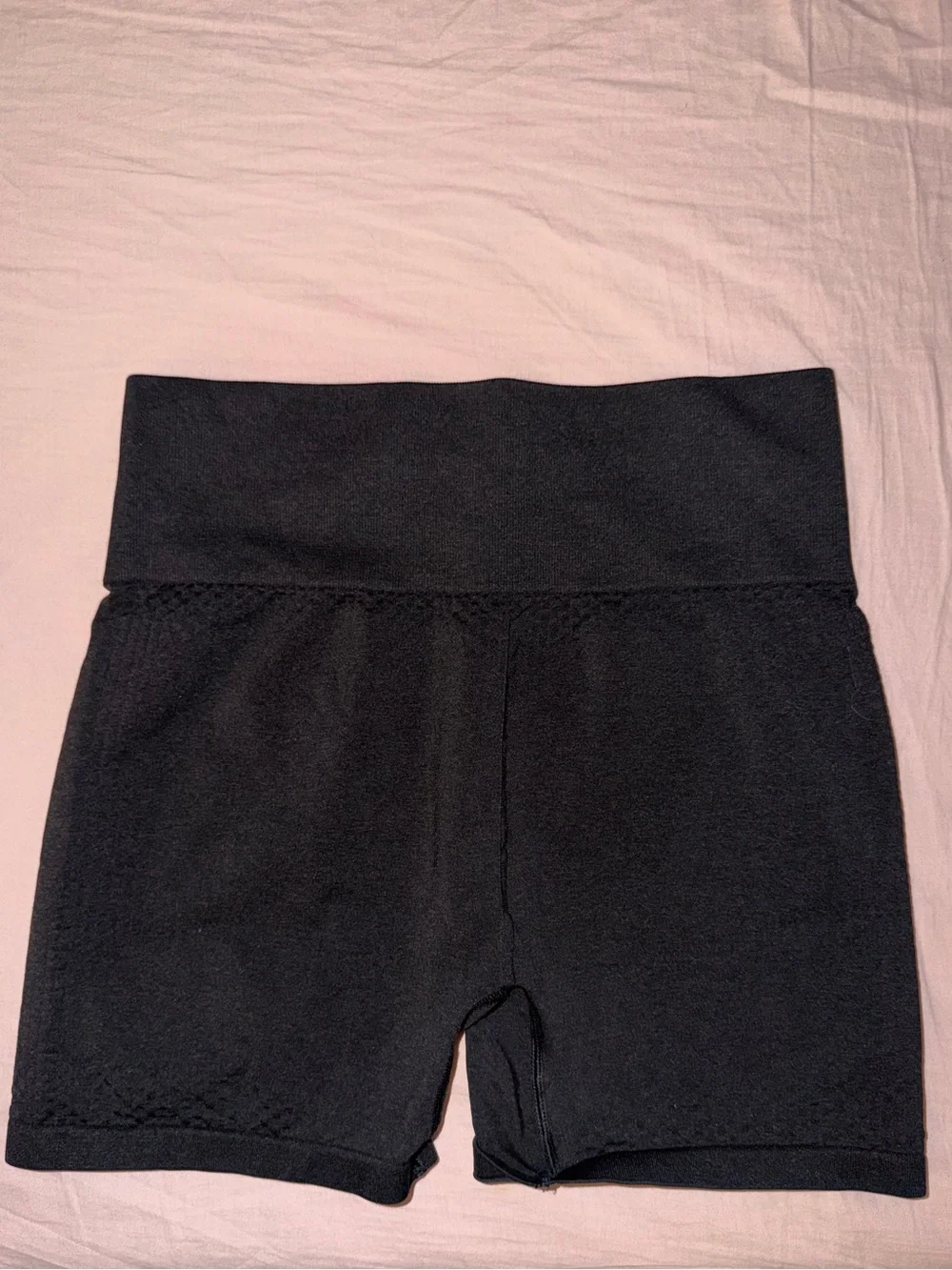 Gymshark Black High-Waist Bike Shorts for Women - Picture 2 of 2